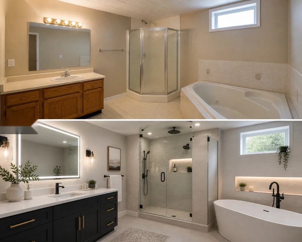 Bathroom Renovation Before & After